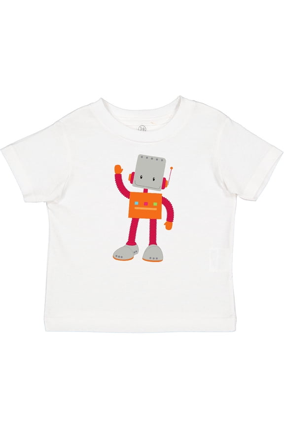 Cute Robot, Smiling Robot, Colorful Robot Boys or Girls Baby T-Shirt