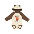 thumbnail image 1 of Inktastic Cute Robot, Smiling Robot, Colorful Robot Boys or Girls Long Sleeve Baby Bodysuit, 1 of 5