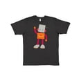 thumbnail image 1 of Inktastic Cute Robot, Smiling Robot, Colorful Robot T-Shirt, 1 of 5