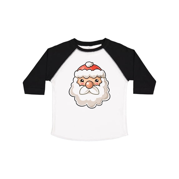 Inktastic Cute Santa Claus Face Boys or Girls Toddler T-Shirt