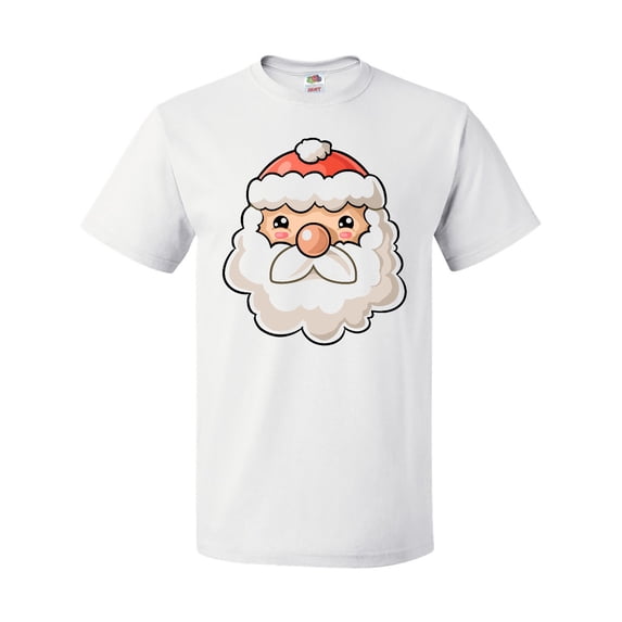 Inktastic Cute Santa Claus Face T-Shirt