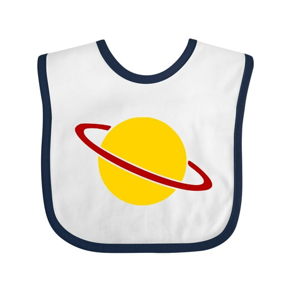 Inktastic Cute Saturn Boys or Girls Baby Bib