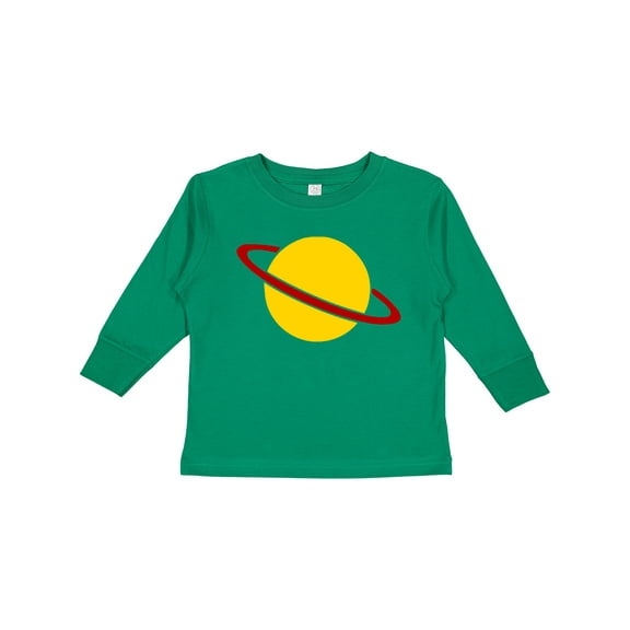 Inktastic Cute Saturn Boys or Girls Long Sleeve Toddler T-Shirt