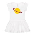 thumbnail image 1 of Inktastic Cute Saturn Girls Baby Dress, 1 of 4