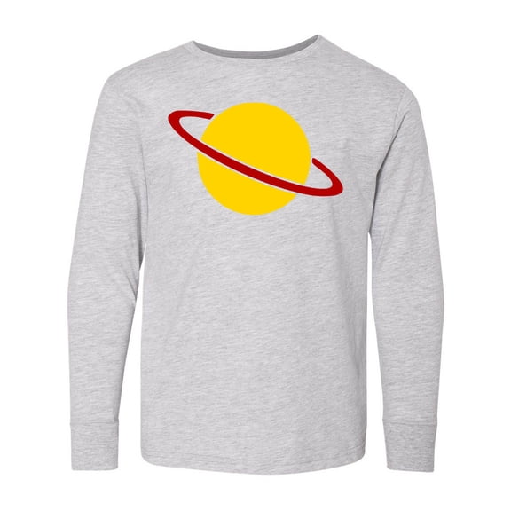 Inktastic Cute Saturn Long Sleeve Youth T-Shirt