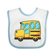 thumbnail image 1 of Inktastic Cute School Bus Boys or Girls Baby Bib, 1 of 4