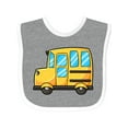 thumbnail image 1 of Inktastic Cute School Bus Boys or Girls Baby Bib, 1 of 4