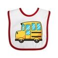 thumbnail image 1 of Inktastic Cute School Bus Boys or Girls Baby Bib, 1 of 4
