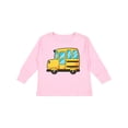thumbnail image 1 of Inktastic Cute School Bus Boys or Girls Long Sleeve Toddler T-Shirt, 1 of 5