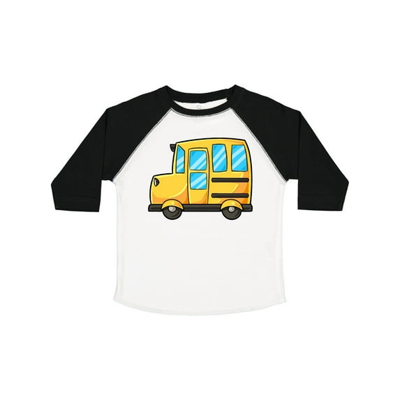 Inktastic Cute School Bus Boys or Girls Toddler T-Shirt