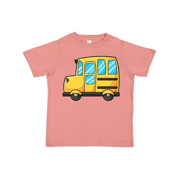 Inktastic Cute School Bus Boys or Girls Toddler T-Shirt