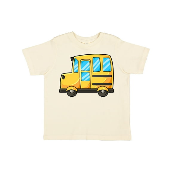 Inktastic Cute School Bus Boys or Girls Toddler T-Shirt