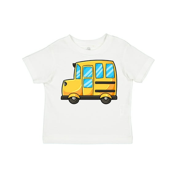 Inktastic Cute School Bus Boys or Girls Toddler T-Shirt