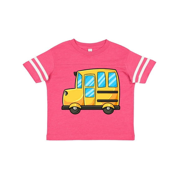 Inktastic Cute School Bus Boys or Girls Toddler T-Shirt