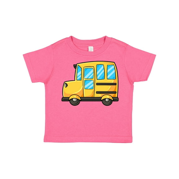 Inktastic Cute School Bus Boys or Girls Toddler T-Shirt