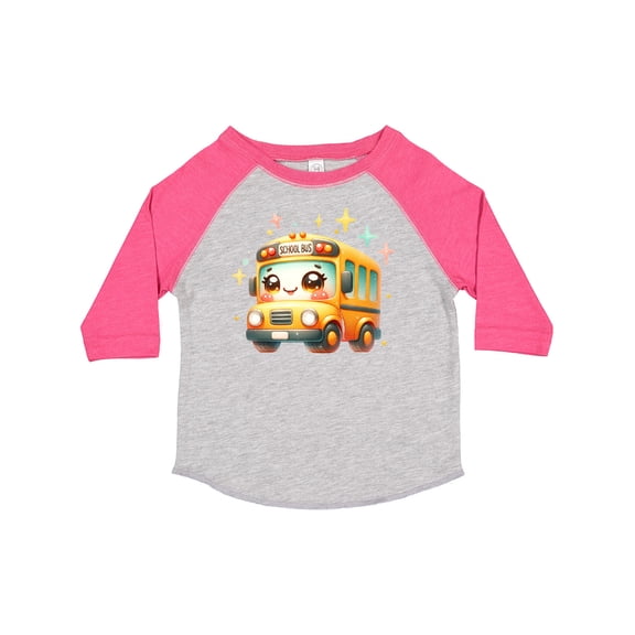 Inktastic Cute School Bus Boys or Girls Toddler T-Shirt