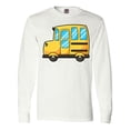 thumbnail image 1 of Inktastic Cute School Bus Long Sleeve T-Shirt, 1 of 5