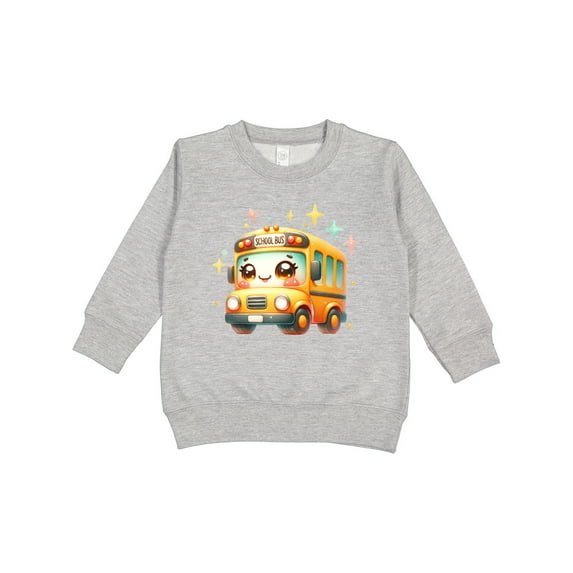 Inktastic Cute School Bus Toddler Sweatshirt