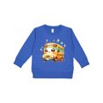thumbnail image 1 of Inktastic Cute School Bus Toddler Sweatshirt, 1 of 4