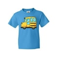 thumbnail image 1 of Inktastic Cute School Bus Youth T-Shirt, 1 of 5