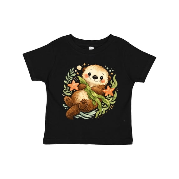 Inktastic Cute Sea Otter Boys or Girls Toddler T-Shirt