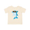thumbnail image 1 of Inktastic Cute Shark, Cool Shark, Shark with Sunglasses Boys or Girls Baby T-Shirt, 1 of 5