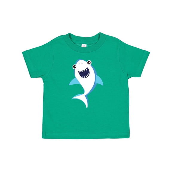 Inktastic Cute Shark, Little Shark, Blue Shark Boys or Girls Baby T-Shirt