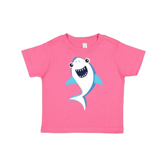 Inktastic Cute Shark, Little Shark, Blue Shark Boys or Girls Toddler T-Shirt