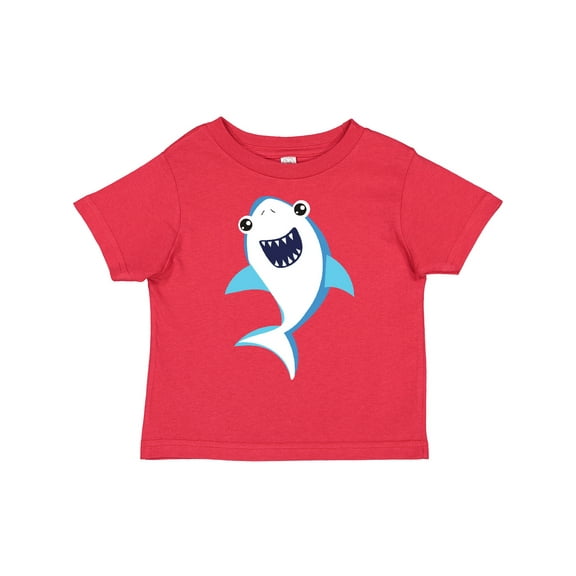 Inktastic Cute Shark, Little Shark, Blue Shark Boys or Girls Toddler T-Shirt