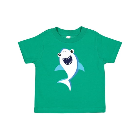 Inktastic Cute Shark, Little Shark, Blue Shark Boys or Girls Toddler T-Shirt