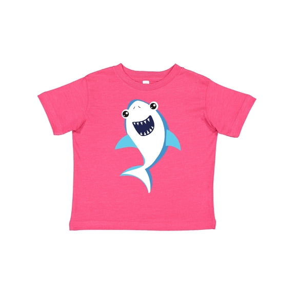 Inktastic Cute Shark, Little Shark, Blue Shark Boys or Girls Toddler T-Shirt