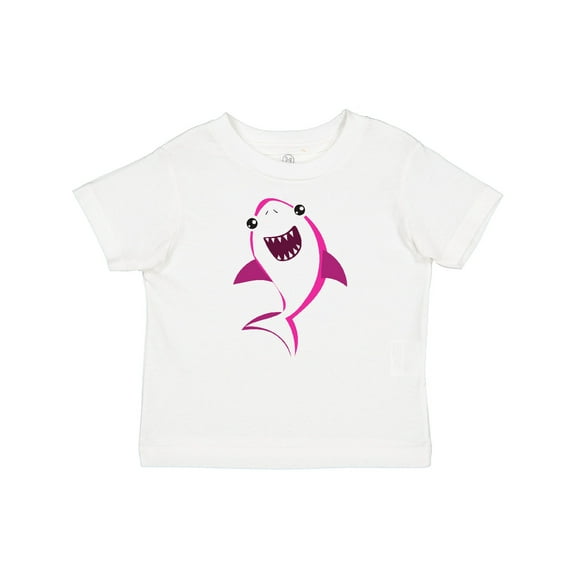 Inktastic Cute Shark, Little Shark, Pink Shark Boys or Girls Baby T-Shirt