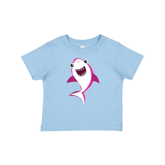 Inktastic Cute Shark, Little Shark, Pink Shark Boys or Girls Baby T-Shirt