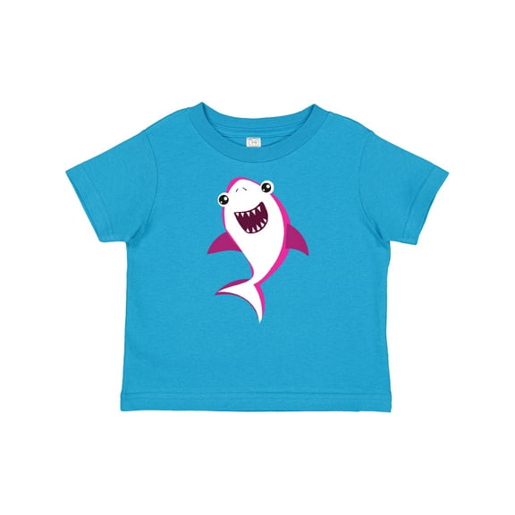 Inktastic Cute Shark, Little Shark, Pink Shark Boys or Girls Baby T-Shirt