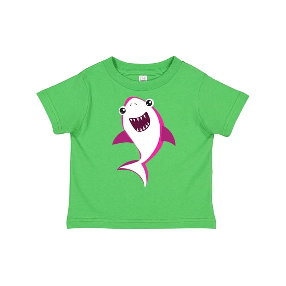 Inktastic Cute Shark, Little Shark, Pink Shark Boys or Girls Toddler T-Shirt