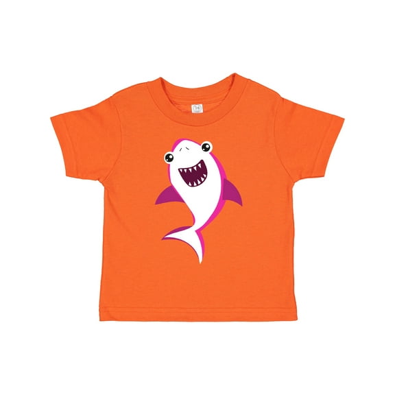 Inktastic Cute Shark, Little Shark, Pink Shark Boys or Girls Toddler T-Shirt