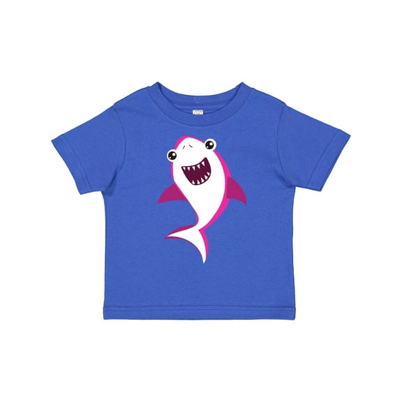 Inktastic Cute Shark, Little Shark, Pink Shark Boys or Girls Toddler T-Shirt