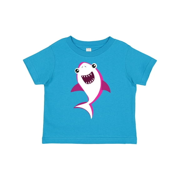 Inktastic Cute Shark, Little Shark, Pink Shark Boys or Girls Toddler T-Shirt