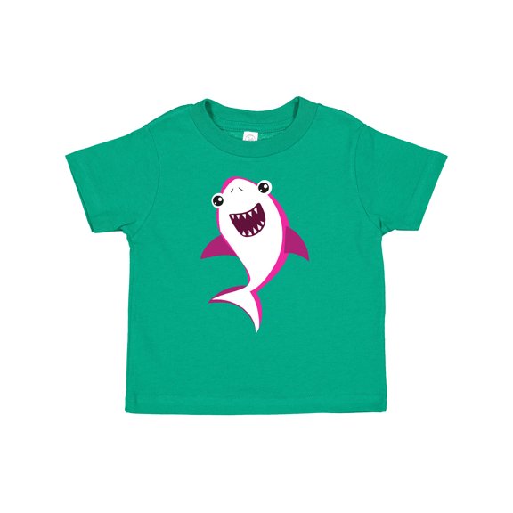 Inktastic Cute Shark, Little Shark, Pink Shark Boys or Girls Toddler T-Shirt