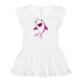 thumbnail image 1 of Inktastic Cute Shark, Little Shark, Pink Shark Girls Baby Dress, 1 of 5