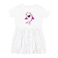 thumbnail image 1 of Inktastic Cute Shark, Little Shark, Pink Shark, Sea Animal Girls Toddler Dress, 1 of 5