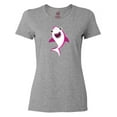 thumbnail image 1 of Inktastic Cute Shark, Little Shark, Pink Shark, Sea Animal Women's T-Shirt, 1 of 5