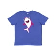 thumbnail image 1 of Inktastic Cute Shark, Little Shark, Pink Shark, Sea Animal Youth T-Shirt, 1 of 5