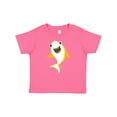thumbnail image 1 of Inktastic Cute Shark, Little Shark, Yellow Shark Boys or Girls Baby T-Shirt, 1 of 5
