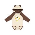 thumbnail image 1 of Inktastic Cute Shark, Little Shark, Yellow Shark Boys or Girls Long Sleeve Baby Bodysuit, 1 of 5