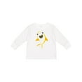 thumbnail image 1 of Inktastic Cute Shark, Little Shark, Yellow Shark, Sea Animal Boys or Girls Long Sleeve Toddler T-Shirt, 1 of 5