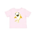 thumbnail image 1 of Inktastic Cute Shark, Little Shark, Yellow Shark, Sea Animal Boys or Girls Toddler T-Shirt, 1 of 5