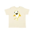 thumbnail image 1 of Inktastic Cute Shark, Little Shark, Yellow Shark, Sea Animal Boys or Girls Toddler T-Shirt, 1 of 5