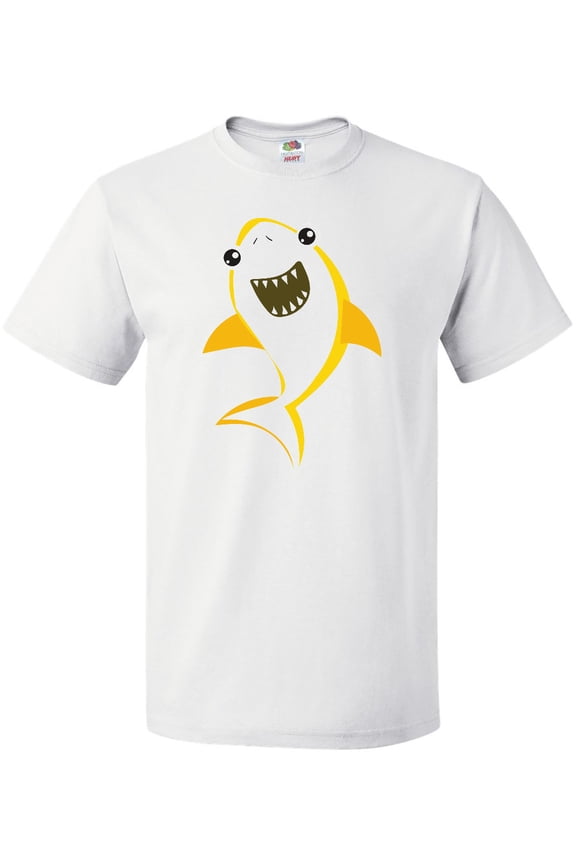 Cute Shark, Little Shark, Yellow Shark T-Shirt