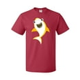 thumbnail image 1 of Inktastic Cute Shark, Little Shark, Yellow Shark T-Shirt, 1 of 5